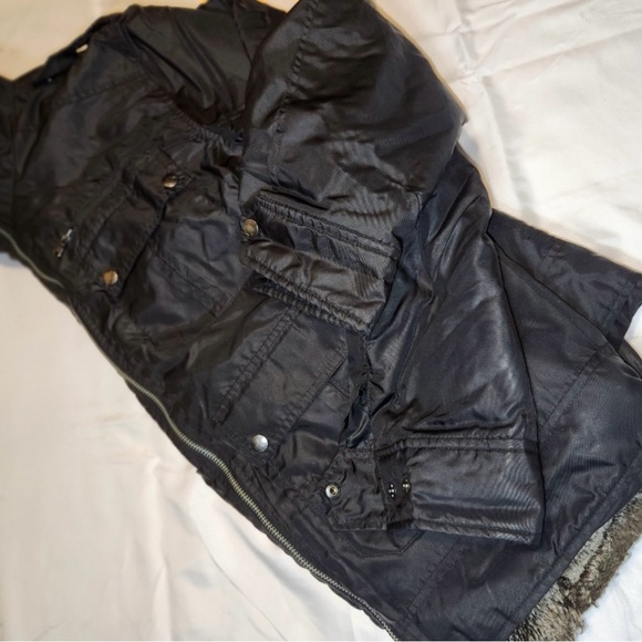 Express Black Men’s winter Coat With Detachable Liner and Hood. - Picture 2 of 4